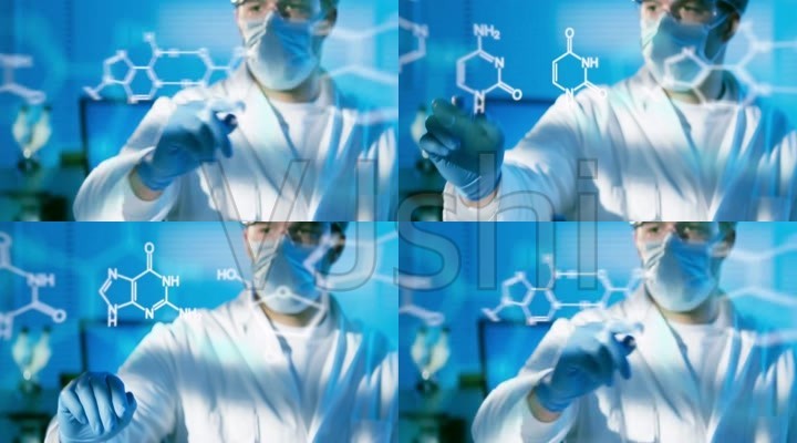 化学分子高科技化工基因结构_1920X1080_高清视频素材下载(编号:1200831)_实拍视频