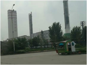 工业发达 化工污染 树木干枯 谁之过